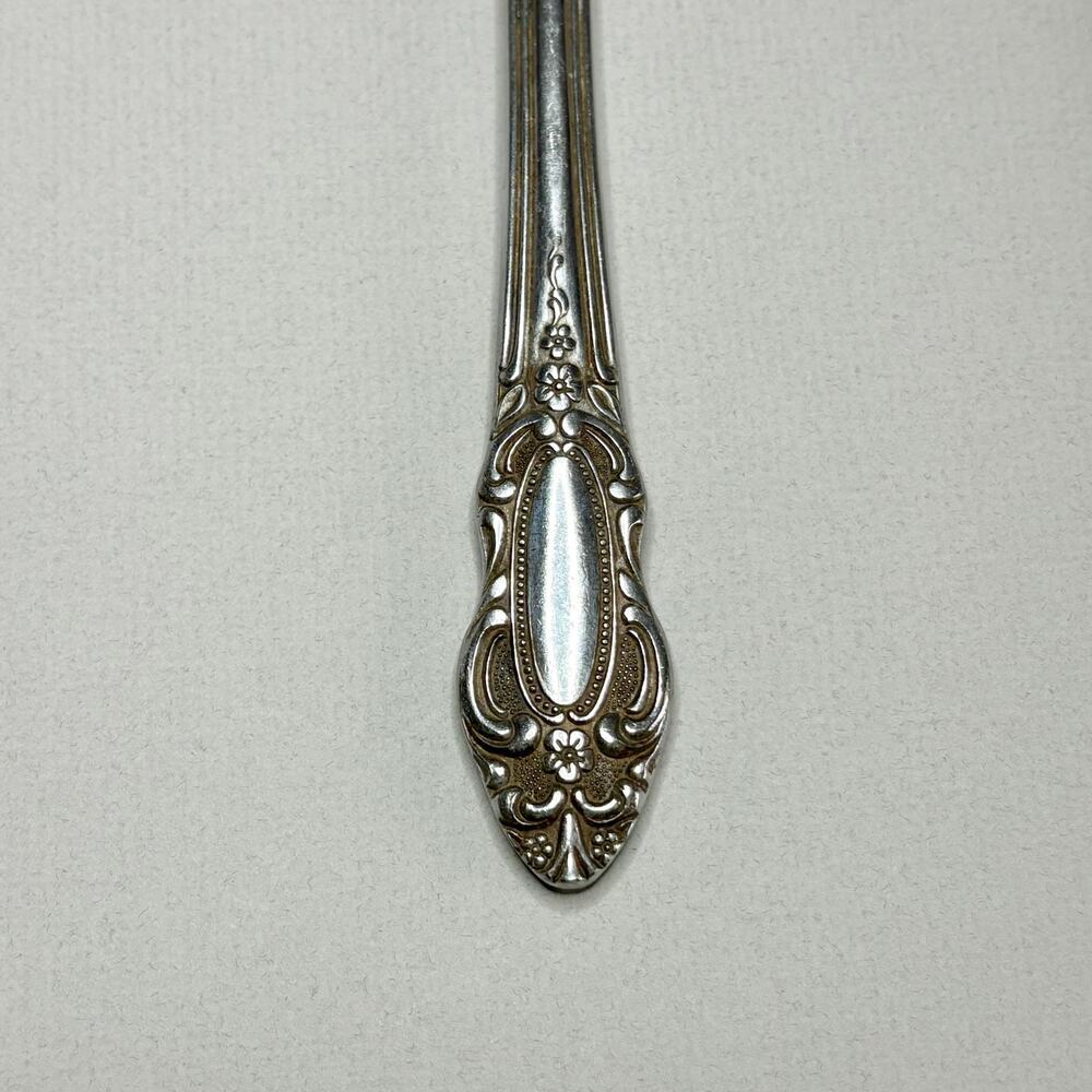 United Silver Co Artistic Rose Modern Hollow Knife Stainless 4pcs Flatware - Picture 5 of 5